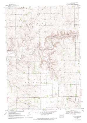 Kranzburg USGS topographic map 44096h8