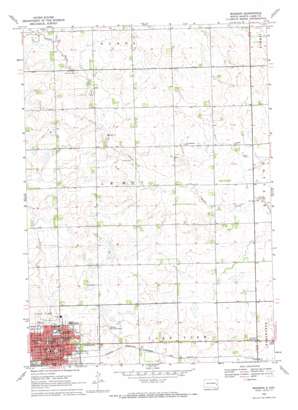 Madison USGS topographic map 44097a1