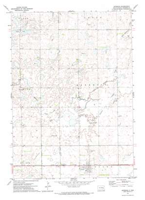 Artesian USGS topographic map 44097a8