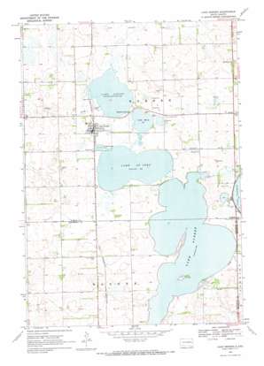 Lake Norden USGS topographic map 44097e2