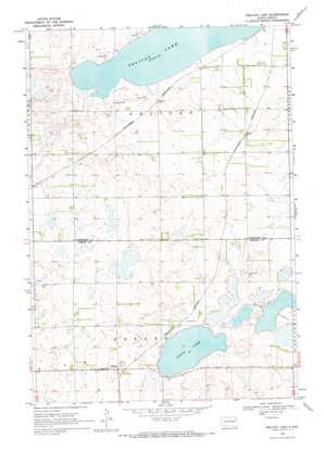 Pelican Lake USGS topographic map 44097g2