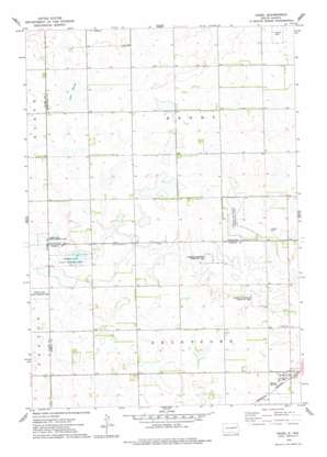 Hazel USGS topographic map 44097g4