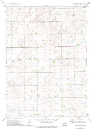 Gannvalley SE USGS topographic map 44098a7