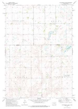 Cottonwood Lake USGS topographic map 44098b7