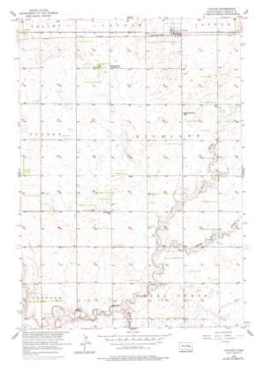 Cavour USGS topographic map 44098c1