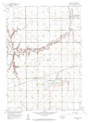 Huron NE USGS topographic map 44098d1
