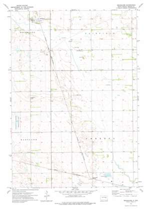 Broadland USGS topographic map 44098d3