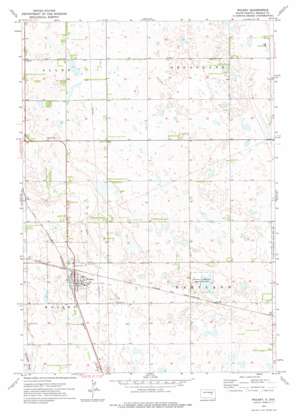 Wolsey USGS topographic map 44098d4