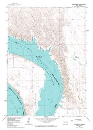 Lower Brule Ne USGS topographic map 44099b5