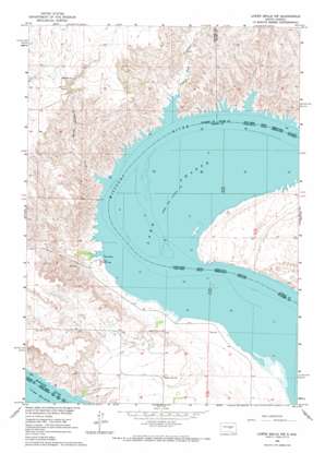 Lower Brule NW USGS topographic map 44099b6
