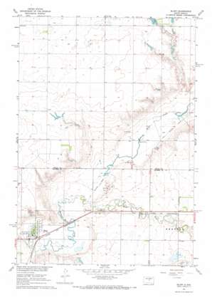 Blunt USGS topographic map 44099e8