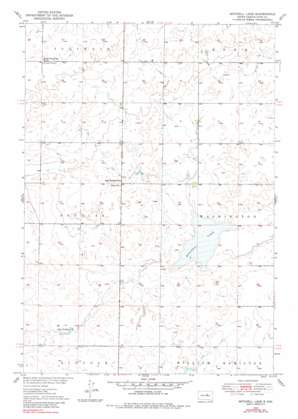 Mitchell Lake USGS topographic map 44099f4