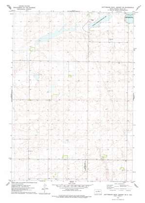 Gettysburg Municipal Airport SE USGS topographic map 44099g7