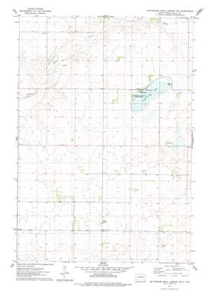 Gettysburg Municipal Airport SW USGS topographic map 44099g8
