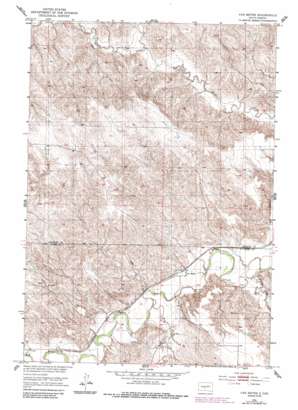 Van Metre USGS topographic map 44100b7