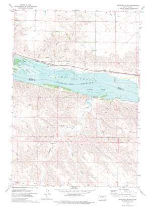 Antelope Island USGS topographic map 44100c2