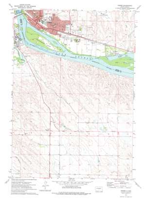 Pierre USGS topographic map 44100c3