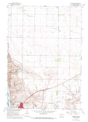 Pierre NE USGS topographic map 44100d3