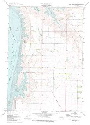 Mail Shack Creek USGS topographic map 44100f5