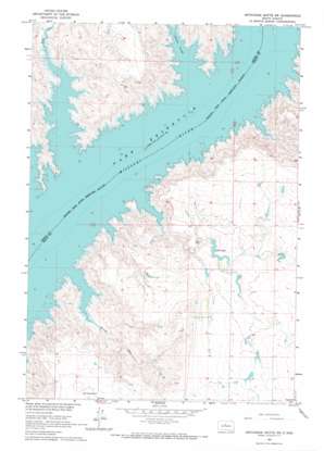 Artichoke Butte SW USGS topographic map 44100g4
