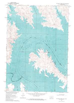 No Heart Creek SW USGS topographic map 44100g6