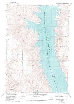 Artichoke Butte NW USGS topographic map 44100h4