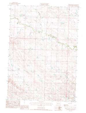 Bowen Ranch topo map