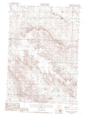 Grindstone Sw topo map