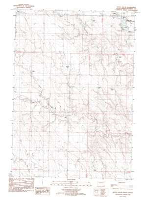 Hayes South topo map