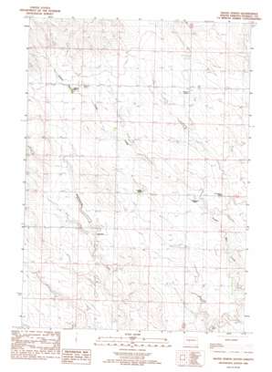 Hayes North USGS topographic map 44101d1