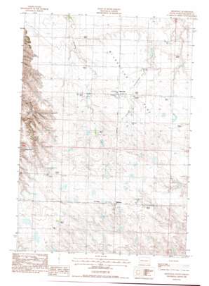 Milesville USGS topographic map 44101d6
