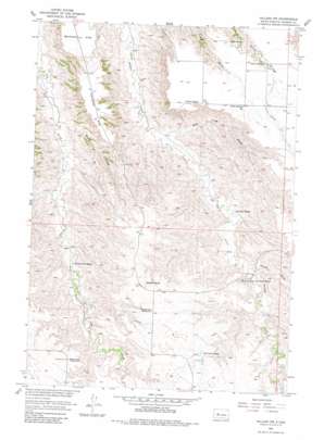 Hilland Nw topo map