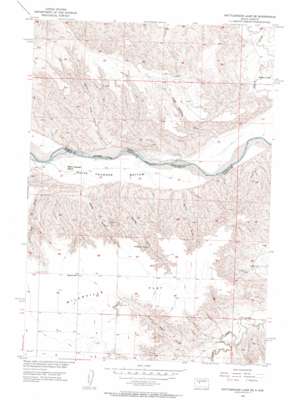 Rattlesnake Lake SE USGS topographic map 44101e5