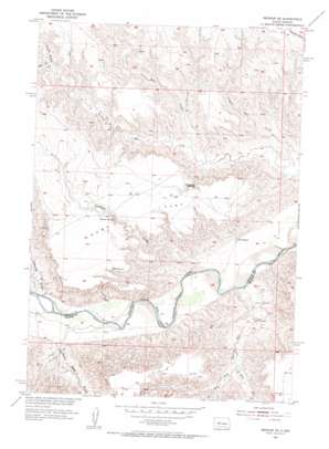Bridger SE USGS topographic map 44101e7