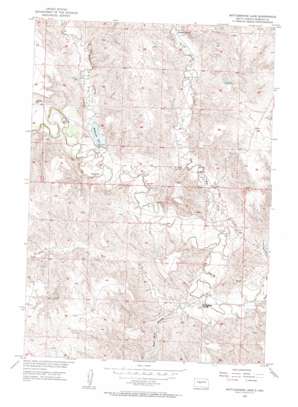 Rattlesnake Lake USGS topographic map 44101f6