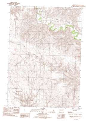 Bridger NE USGS topographic map 44101f7