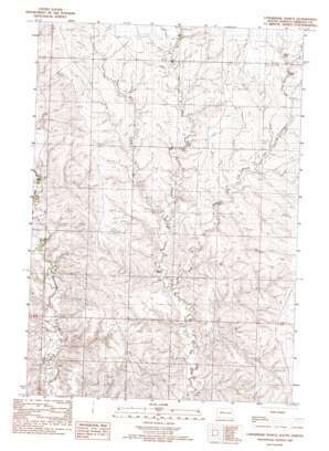 Longbrake Ranch topo map
