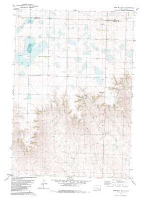 High Elk Hill USGS topographic map 44101h3