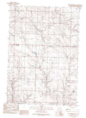Rattlesnake Butte USGS topographic map 44101h7