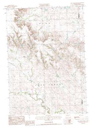 Elm Creek Ranch topo map