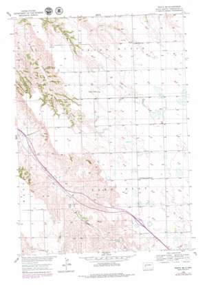 Wasta SE USGS topographic map 44102a3