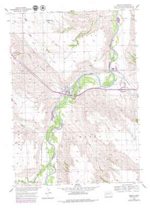 Wasta USGS topographic map 44102a4