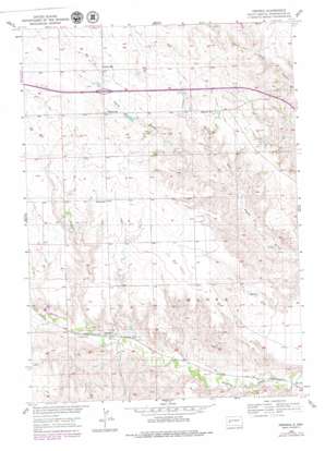 Owanka USGS topographic map 44102a5