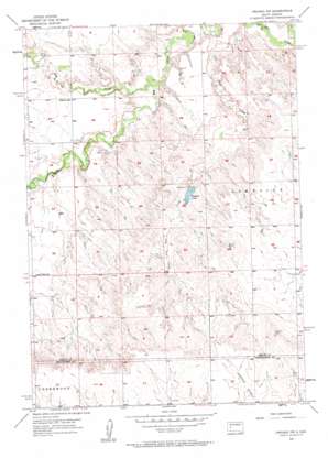 Owanka NW USGS topographic map 44102b6