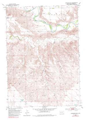 Hereford Sw USGS topographic map 44102c8