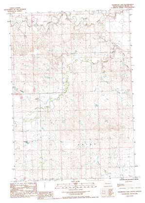 Thompson Lake USGS topographic map 44102f2