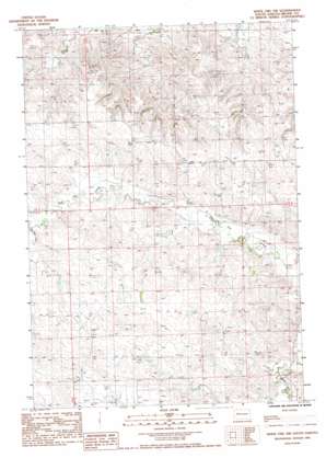 White Owl NW USGS topographic map 44102f4