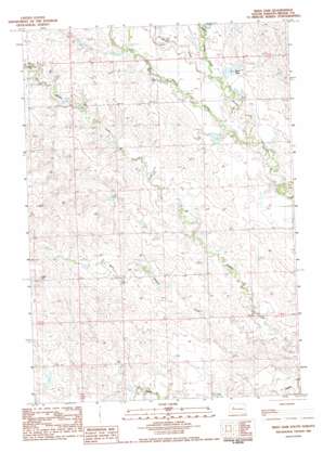 Reed Dam USGS topographic map 44102g2