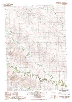 Opal East Sw topo map