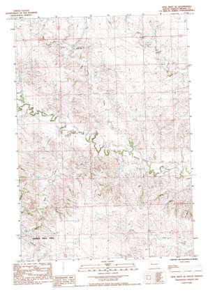Opal West SE USGS topographic map 44102g5